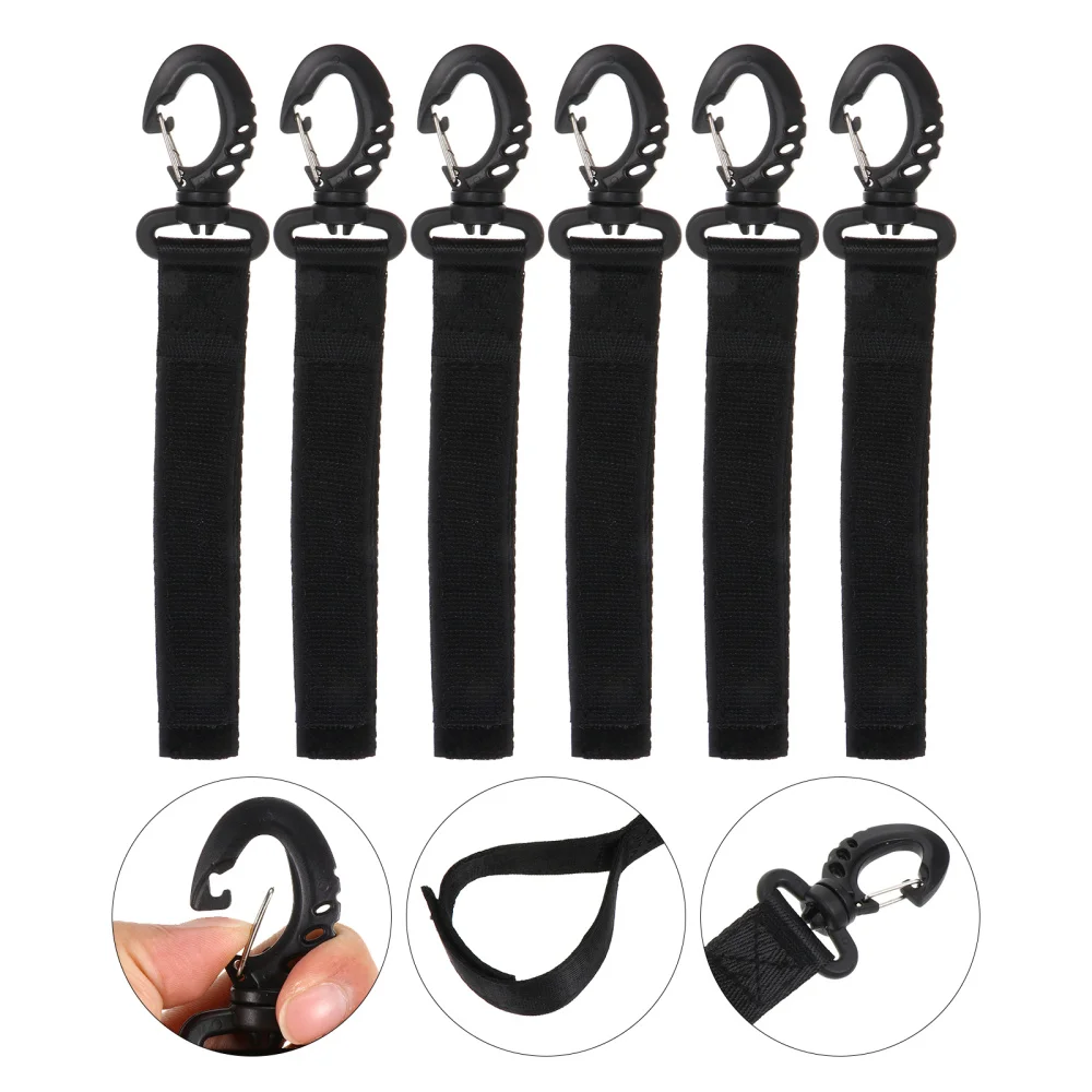 

6 шт., шнурки-Крючки для Каяка, лодки