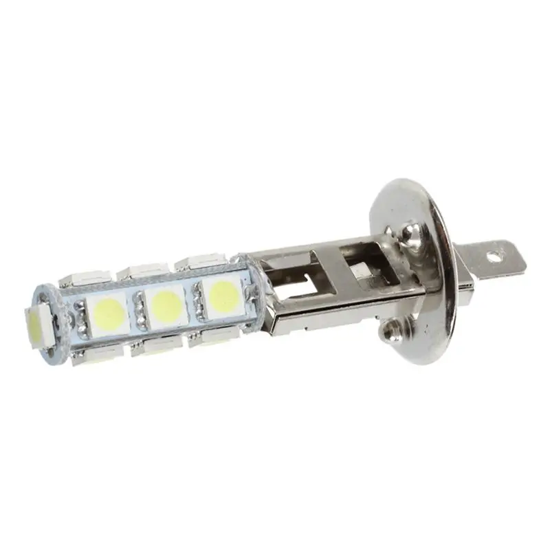 2 шт. авто светильник головной H1 белый 13 SMD 5050 светодиодный чипы|Передние LED-фары