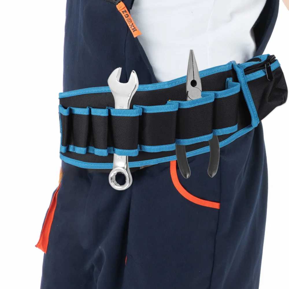 

1pc Tool Waist Bag Multi-function Electrician Tool Organizer Carrying Pouch