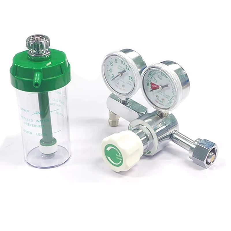 HOT Oxygen Regulator CGA540 with Flowmeter Gauge High Pressure for Cylinder 4000Psi | Инструменты