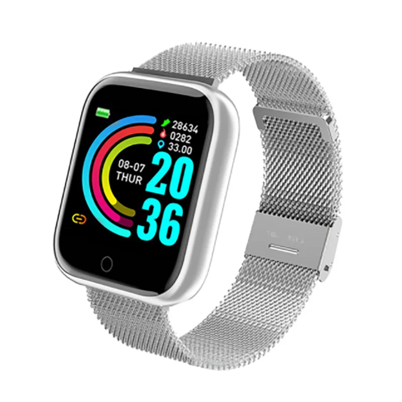 

2021 Y68 Smart Watches D20 Fitness Tracker Blood Pressure Smartwatch Heart Rate Monitor Bluetooth Wristwatch For IOS Android