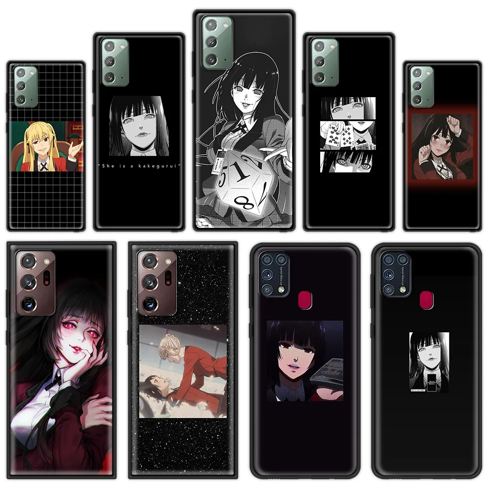 

Kakegurui Soft Cover for Samsung Galaxy M31 M31S M51 M11 M21 M30S F41 M31 Prime Luxury Phone Accessories Case Shell