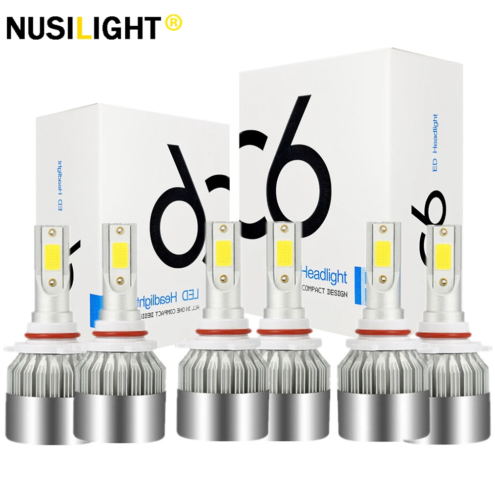 Автомобильная передсветильник фара 12 В s светодиодная лампа белая для Fiat Panda 500 lego