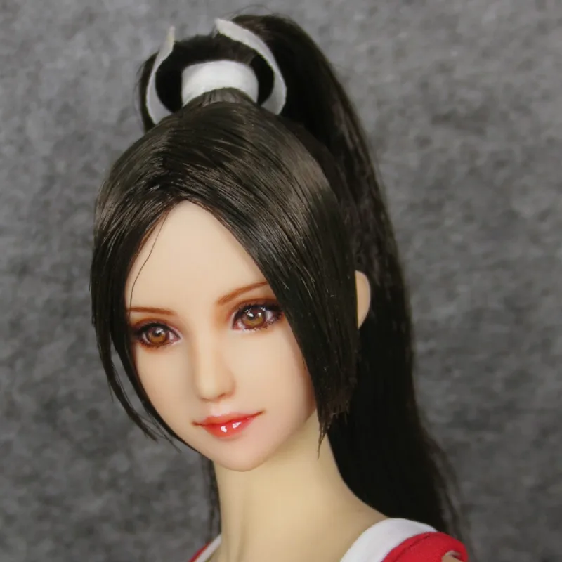 Estartek KE43 Индивидуальный полный макияж для рук 1/6 Obitsu Mai Shiranui голова косплея