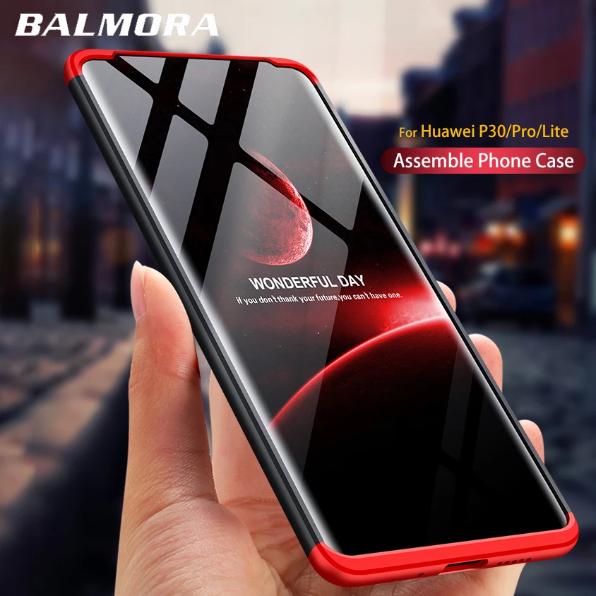 BALMORA жесткая матовая поверхность из поликарбоната чехол для телефона huawei P30 P20 lite