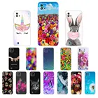 Чехол для Realme C11 2021, мягкий прозрачный чехол из ТПУ, мультяшный милый рисунок, тонкий чехол для Realme C 11 RralmeC11 RMX3231