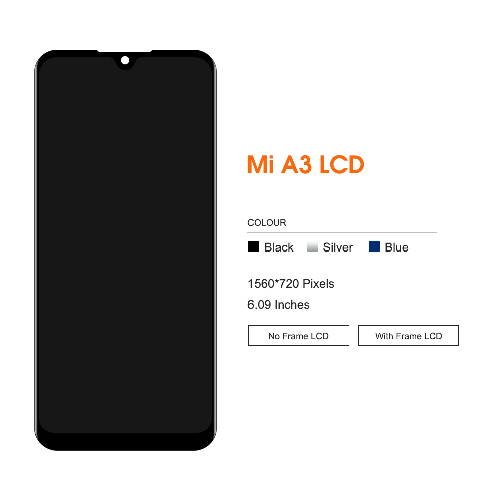 Сенсорный экран с дигитайзером 6 01 'ɺMOLED для Xiaomi Mi A3 | Мобильные телефоны и