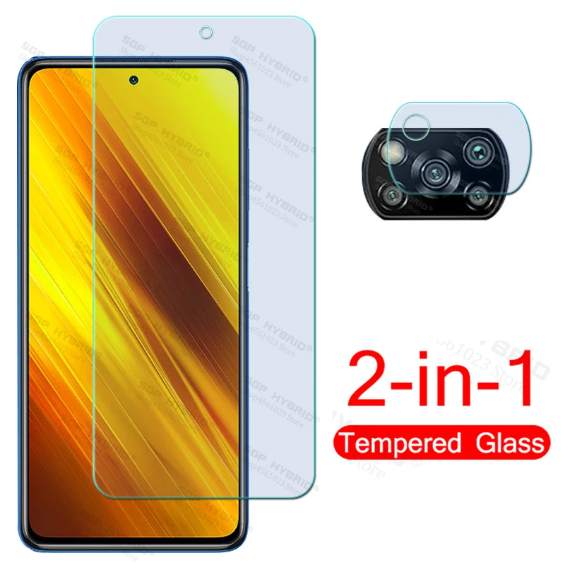 2 в 1 камера стекло для xiaomi poco x3 nfc света сенсорный экран протектор объектива фара