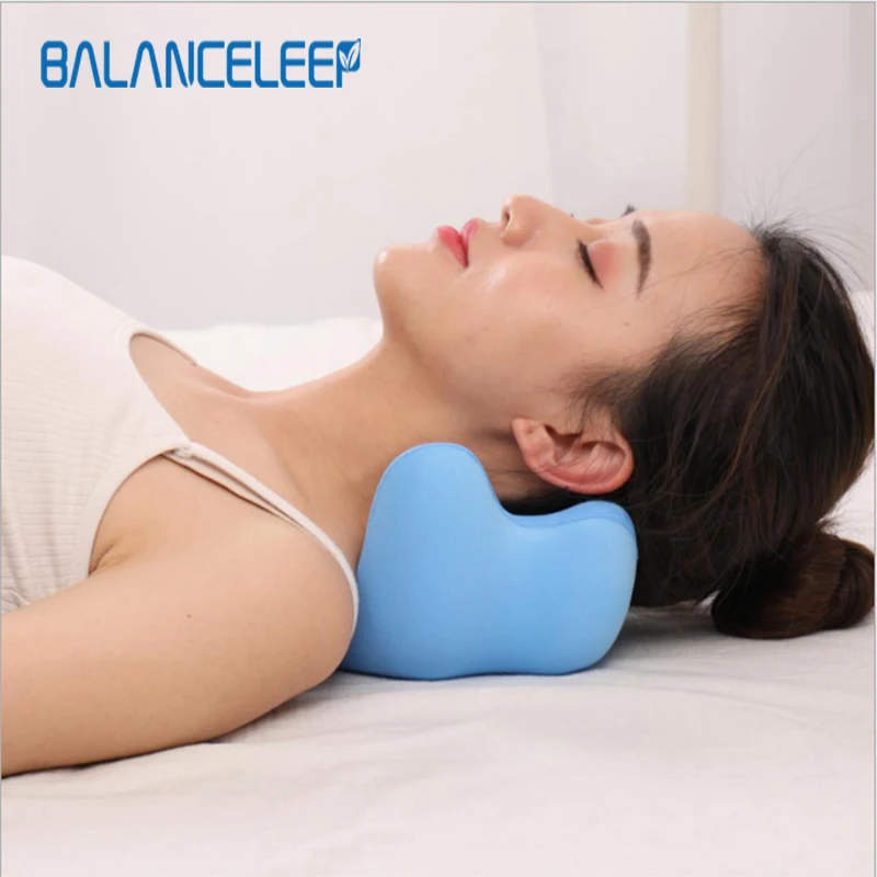 Ортопедическая подушка для массажа шеи тянущаяся снятия боли в шее | Дом и сад