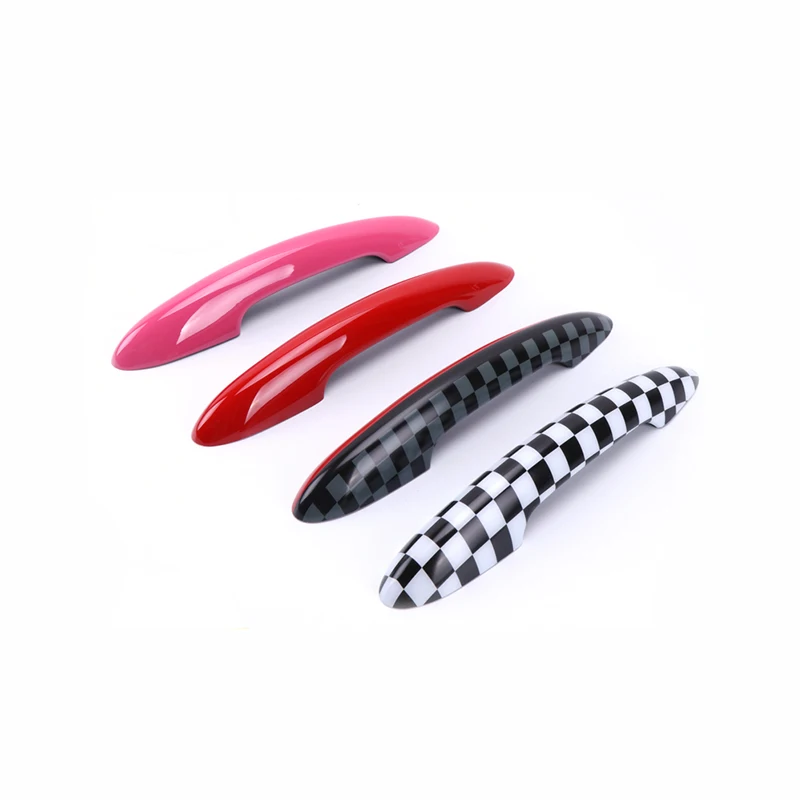 

Модификация дверной ручки автомобиля декоративная защитная оболочка для мини медной ручки F54 F55 F56 F60 аксессуары