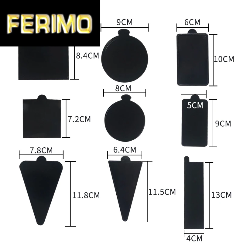 

100 шт., картонные подставки для мусса, для торта