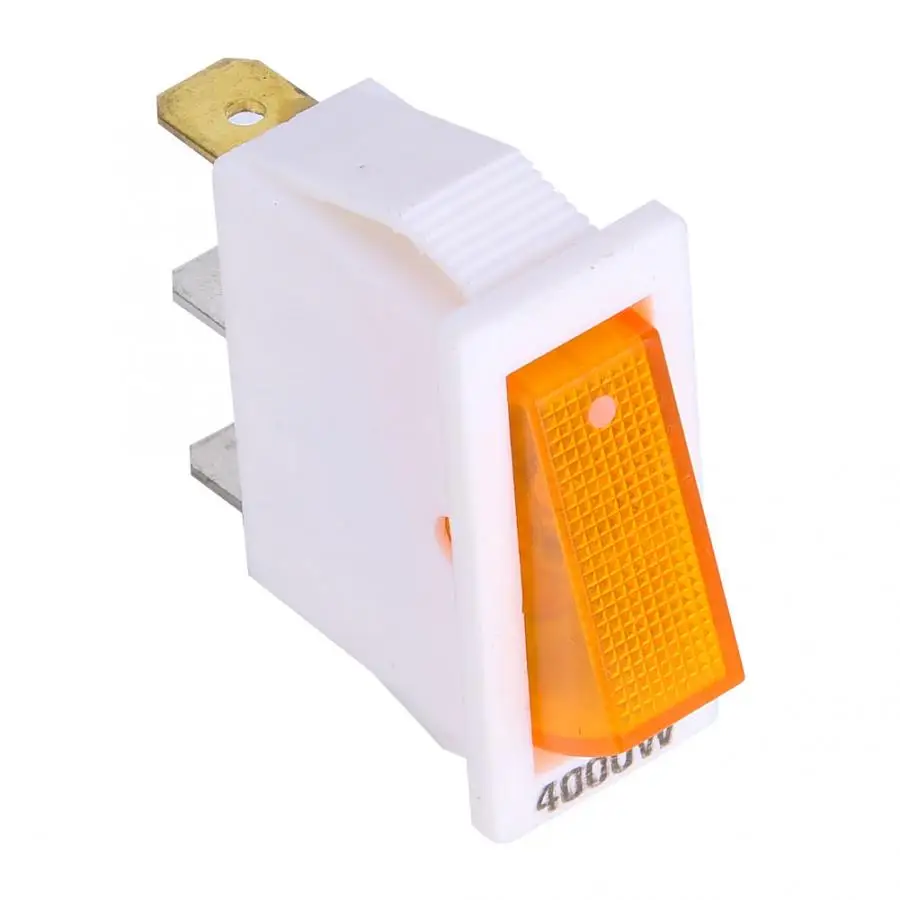 10 шт. 2-позиционный переключатель вкл./выкл. SPST 3-контактный с светильник кой