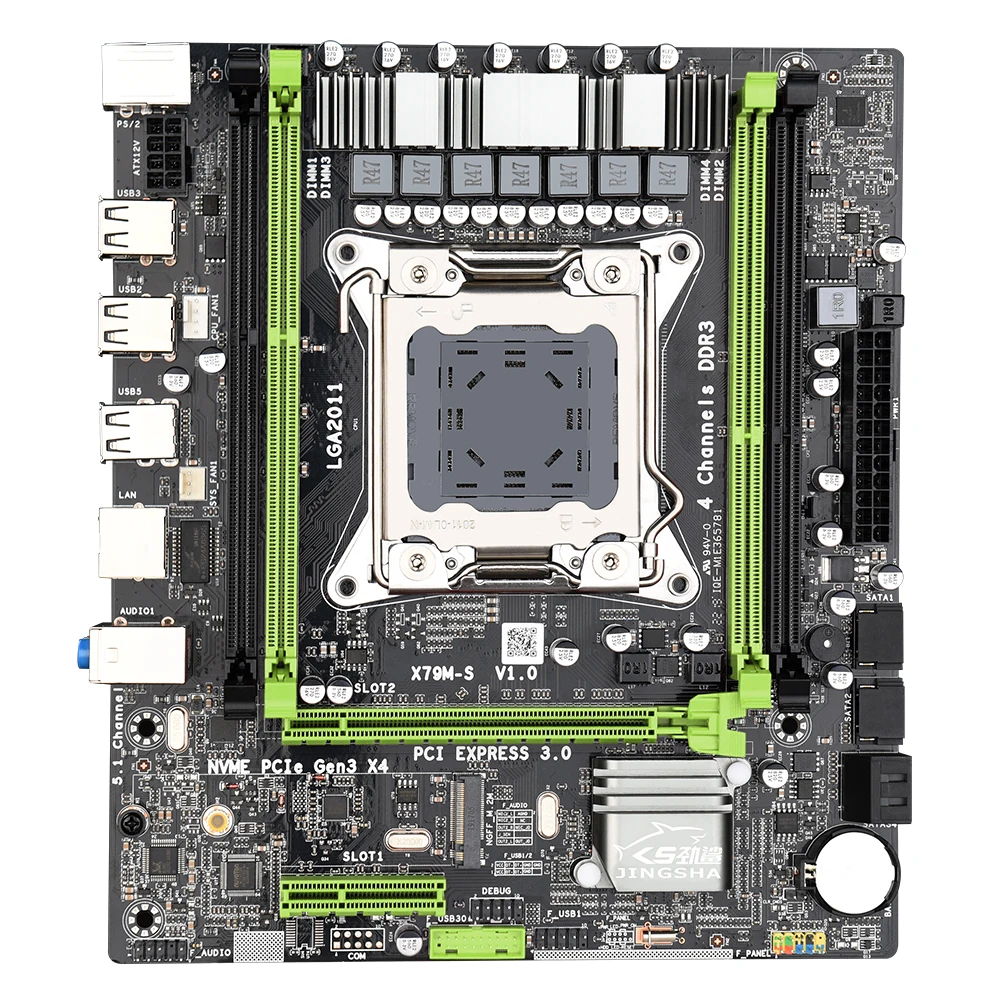 Bestellen Mit LGA2011 Combos CPU Xeon E5 2689 4 Stücke X 8GB X79 X79M-S 2,0 Motherboard Speicher DDR3 ECC RAM 1600Mhz