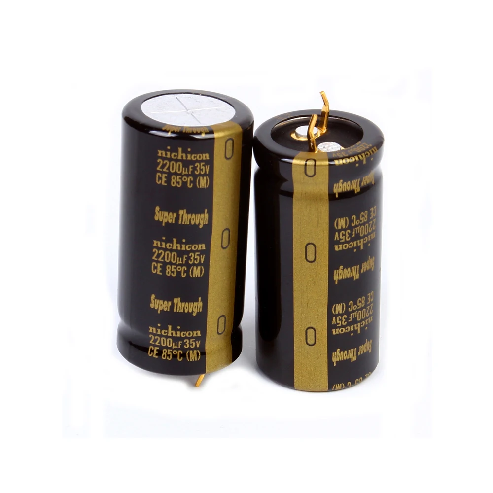 1 шт.-5 шт. 2200 мкФ 35В Nichicon 22x45 мм Кг супер через высокого разрешения 10 35V/2200