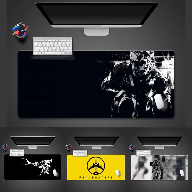 

metal gear solid Gamer Speed Mice Retail Small Rubber Mousepad Game Office Work Mouse Mat pad X XL Laptop Cushion mouse pad