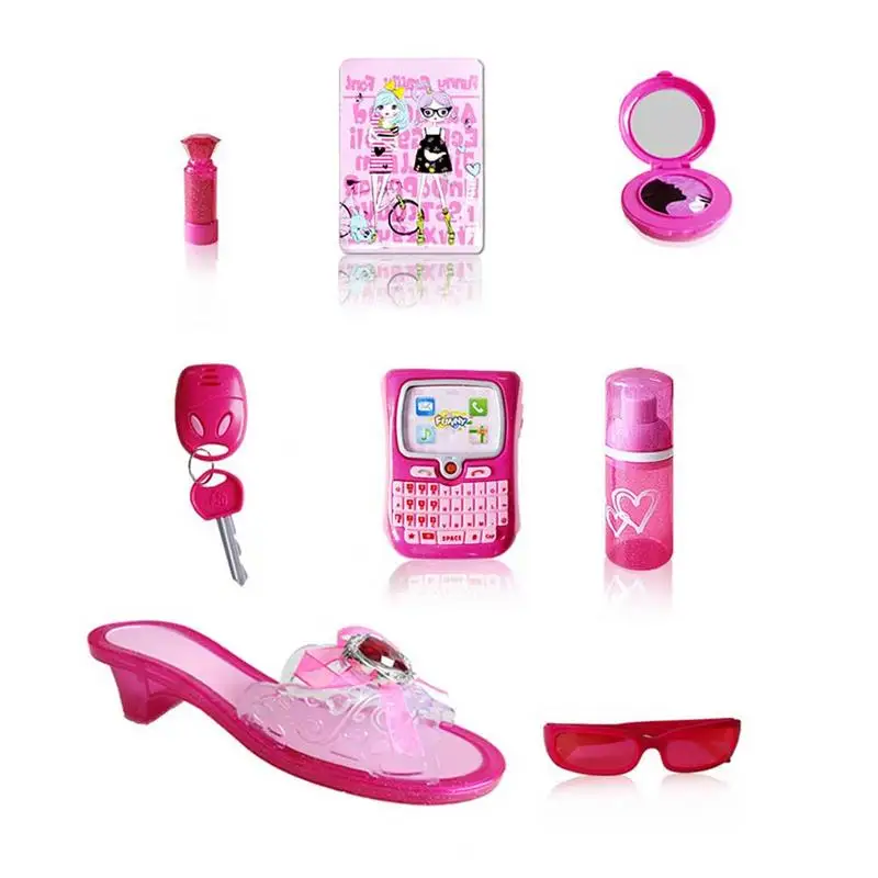 Новая детская Макияж Ювелирные изделия комбинированный макияж комплект с