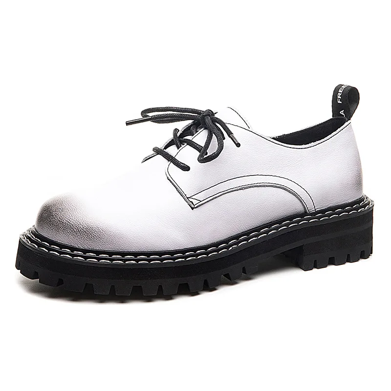 

women British college style spring new Small leather shoes for shoes fashion leather 2020 women's shoes spring casual single