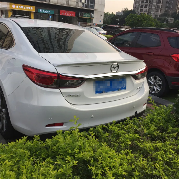Для Mazda 6 спойлер ATENZA Высокое качество ABS Материал заднее крыло автомобиля праймер