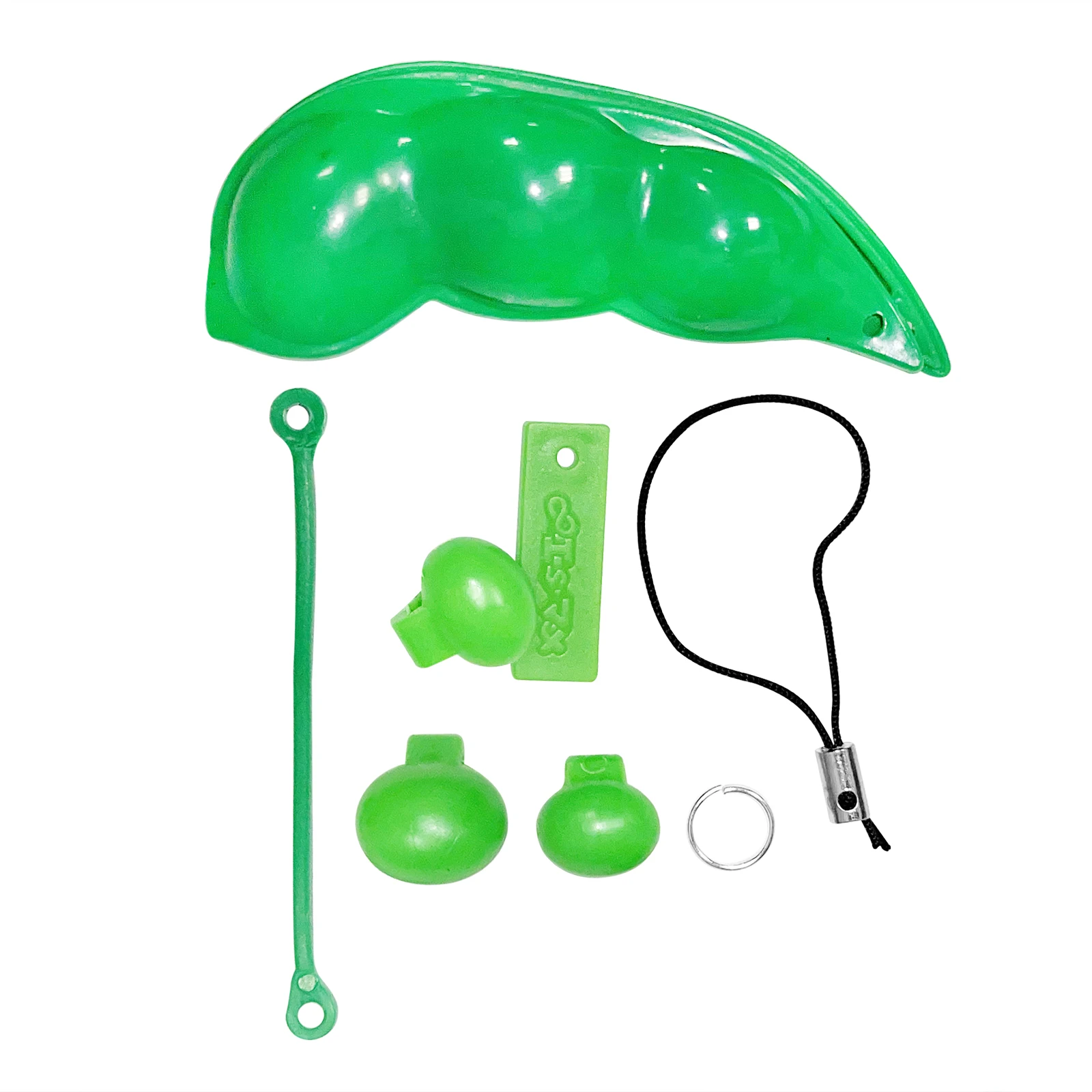 Bean Toy-juguetes de guisantes para apretar, llavero para aliviar el estr&eacute;s, juguetes para ni&ntilde;os y adultos-1