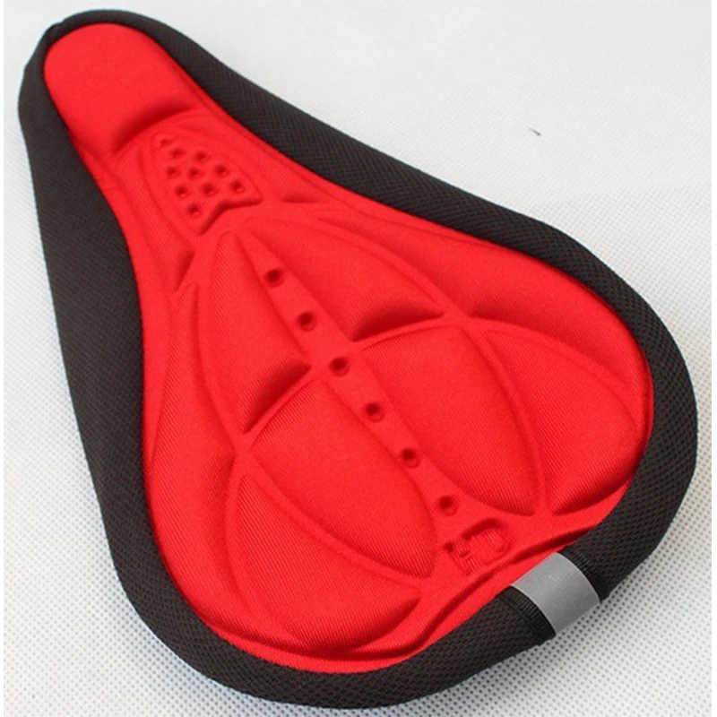 Велосипедное седло 3D мягкий чехол для велосипедного сиденья Удобная подушка из