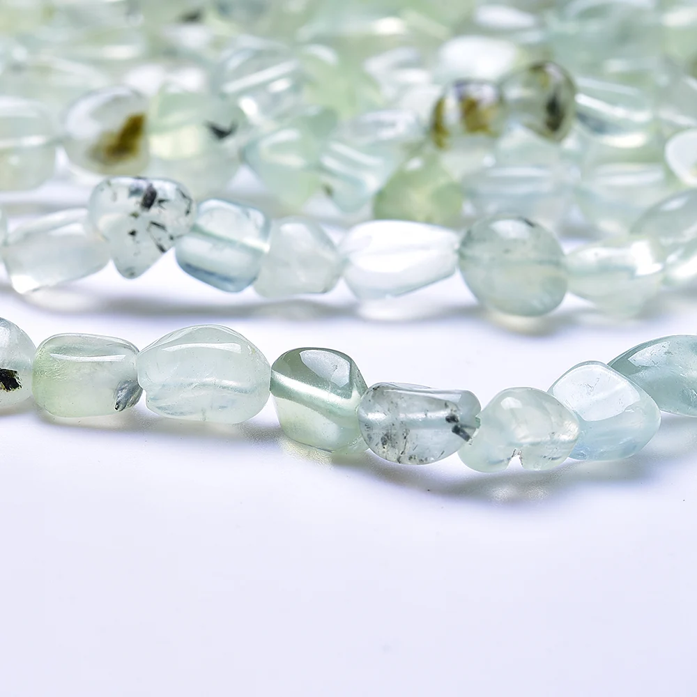 Asingeloo 4-8mm Irregular Natural Apatite Morganite Aquamarina Stone Beads for Jewelry Making DIY Bracelet 15'' strand | Украшения