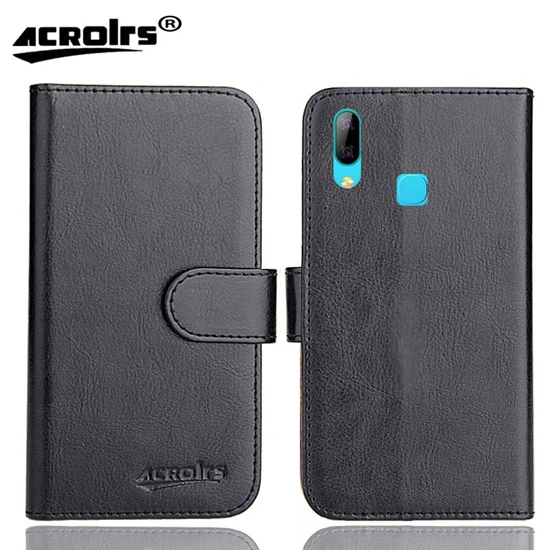 Чехол Elephone A6 MAX 6 53 дюйма Оригинальный флип чехол цветов мягкая кожа Crazy Horse