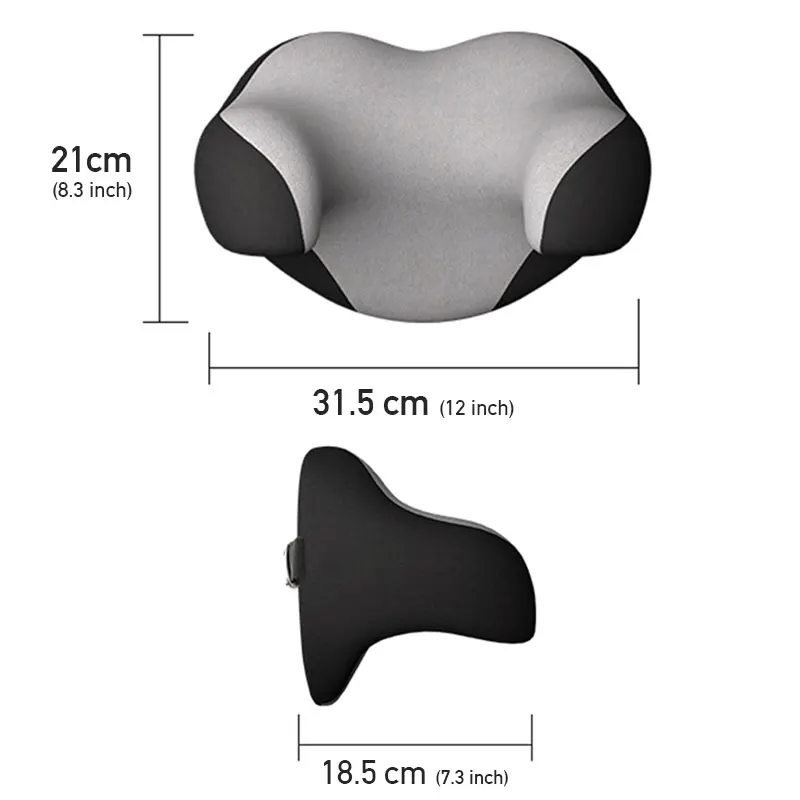 Универсальные автомобильные подушки для шеи мягкая подушка из пены с эффектом