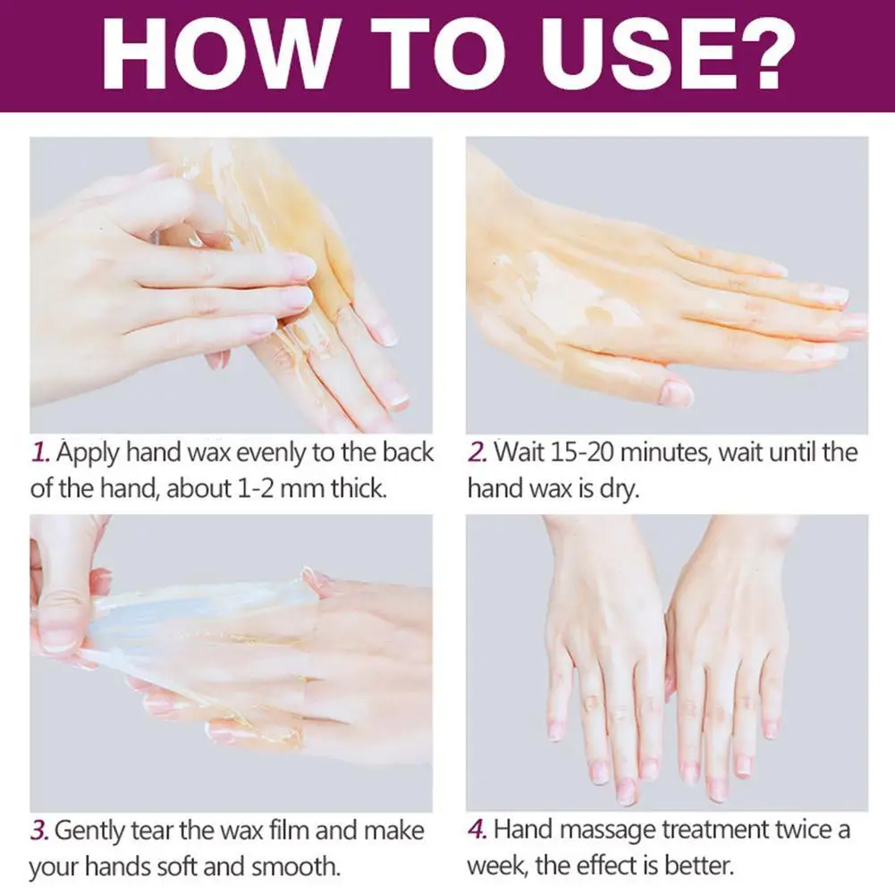 

Mango Moisturizing Hand Wax Whitening Hand Mask Exfoliating Calluses Nourishing Hand Skin Care Anti-Aging Improve Dryness 50g