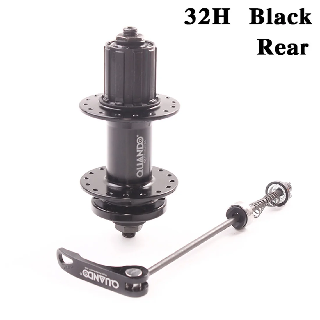 

Disc Brake Hub Rear Hub Set Replacement Black 6/7/8/9/10 speed Accessories