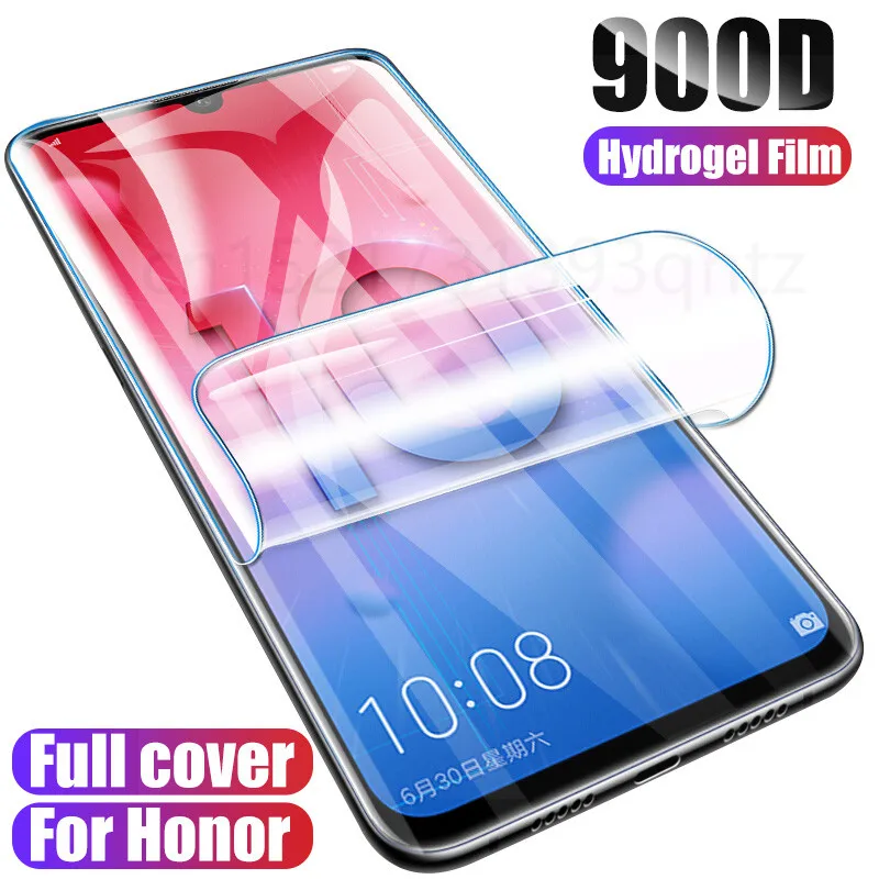 Защитная пленка Гидрогелевая для Huawei Honor 10/20/8/9 lite/9X/8X/20S|Защитные стёкла и плёнки