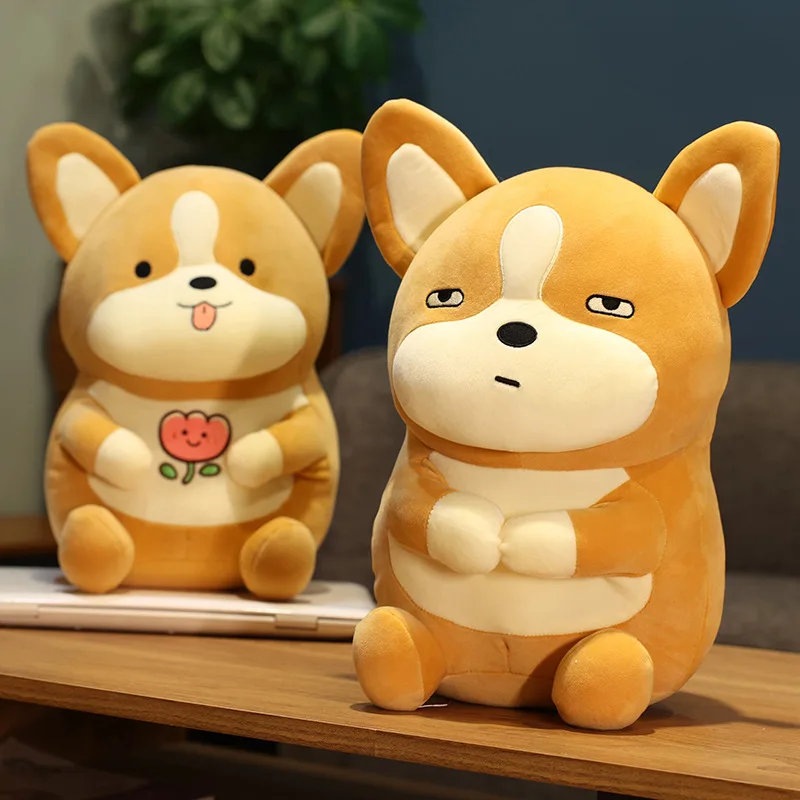 

Small Fatty Fatty Shiba Inu Plush Doll Stuffed Animal Pillow Kawaii Plush Toys Sofa Couch Decoration Creative Birthday Gifts