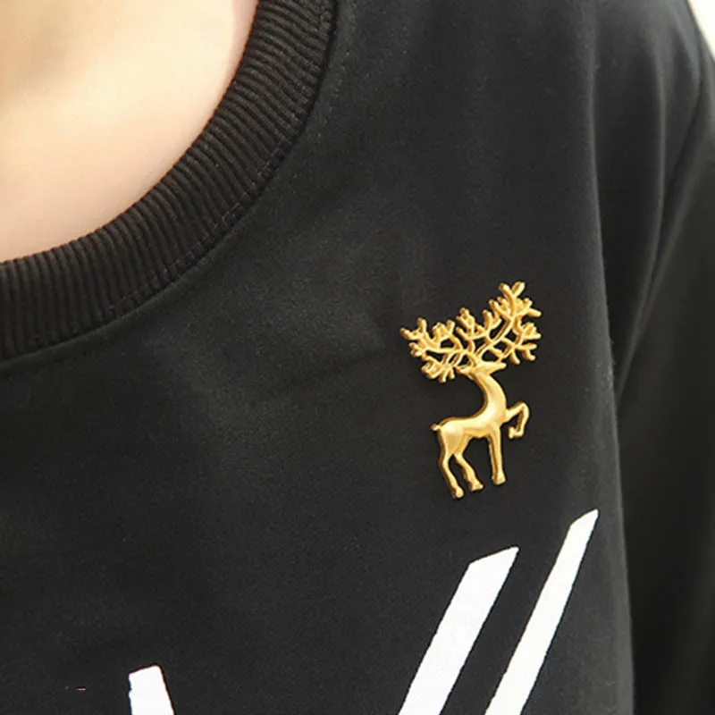 Европейская и американская мода индивидуальная булавка для воротника матовая