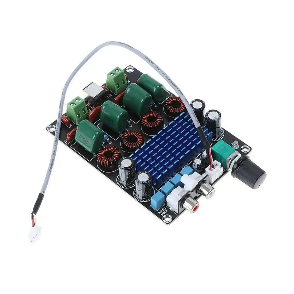 Цифровая плата усилителя мощности высокая мощность 100 Вт * 2 TPA3116D2 домашняя Плата