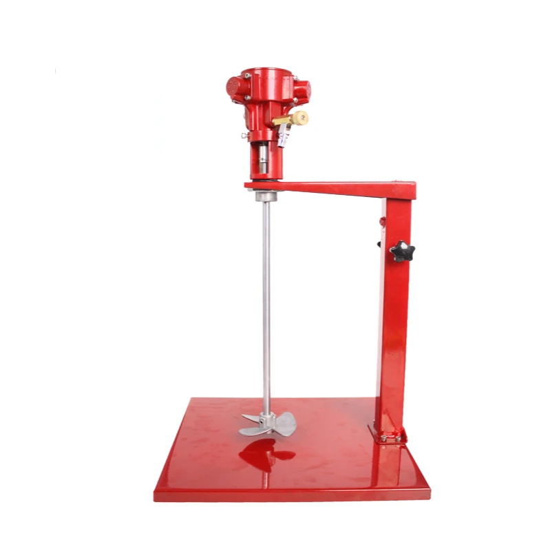 

Pneumatic Paint Mixer Air Agitator Blender Vertical Stirrer Ink Paint Liquid Mixing Machine 5 Gal DS3-5S