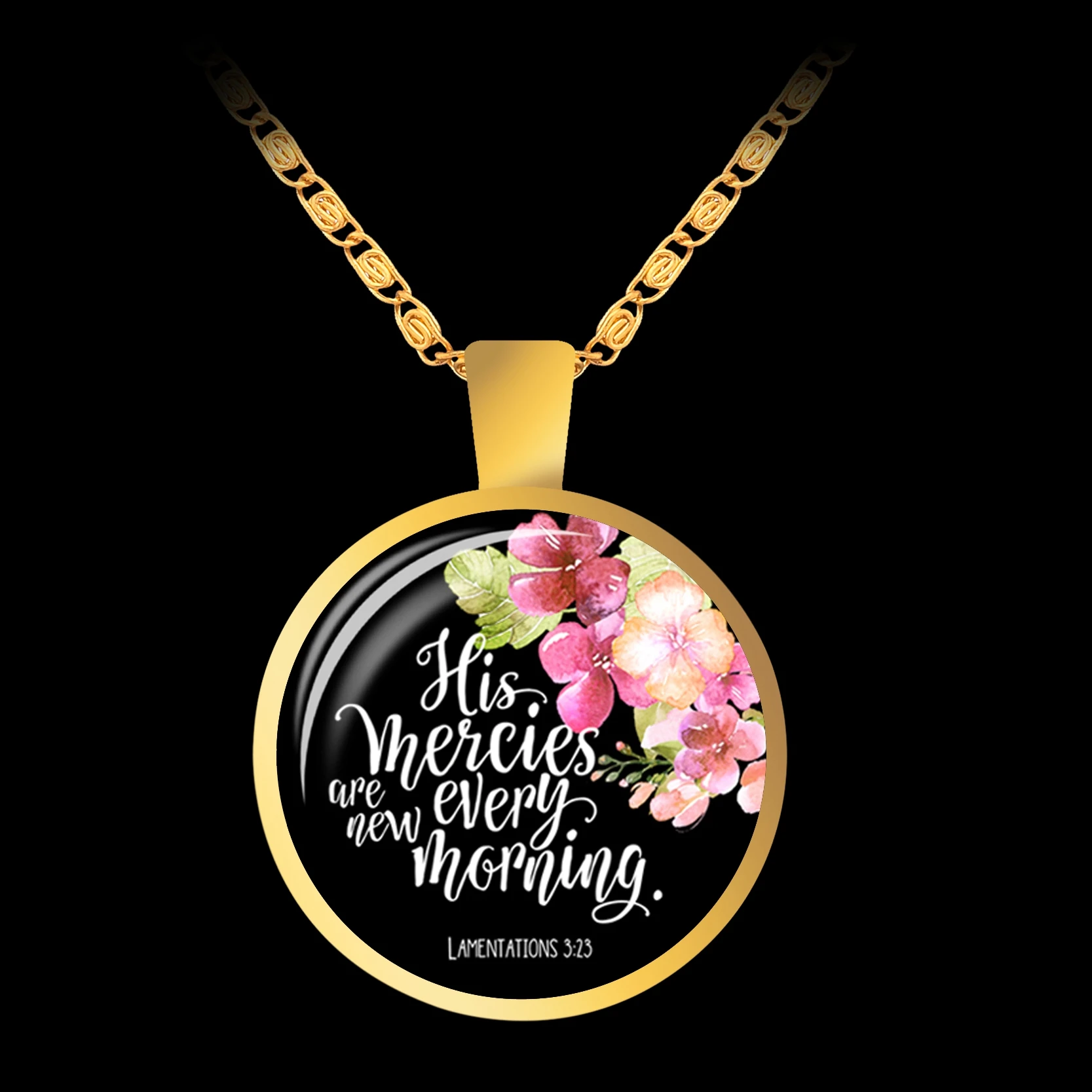 Вдохновляющее ожерелье в стиле Библии подвеска цепочка Христианский подарок