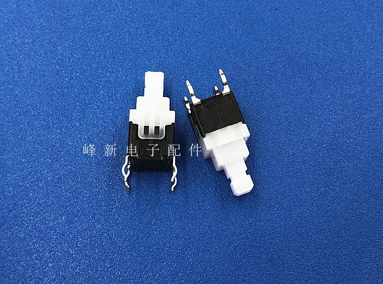 

Встраиваемая 4-контактная кнопка, без переключателя блокировки, щелчок, самосброс, переключатель с кнопкой самоупругости, сенсорный 8*8 5 шт.-1...