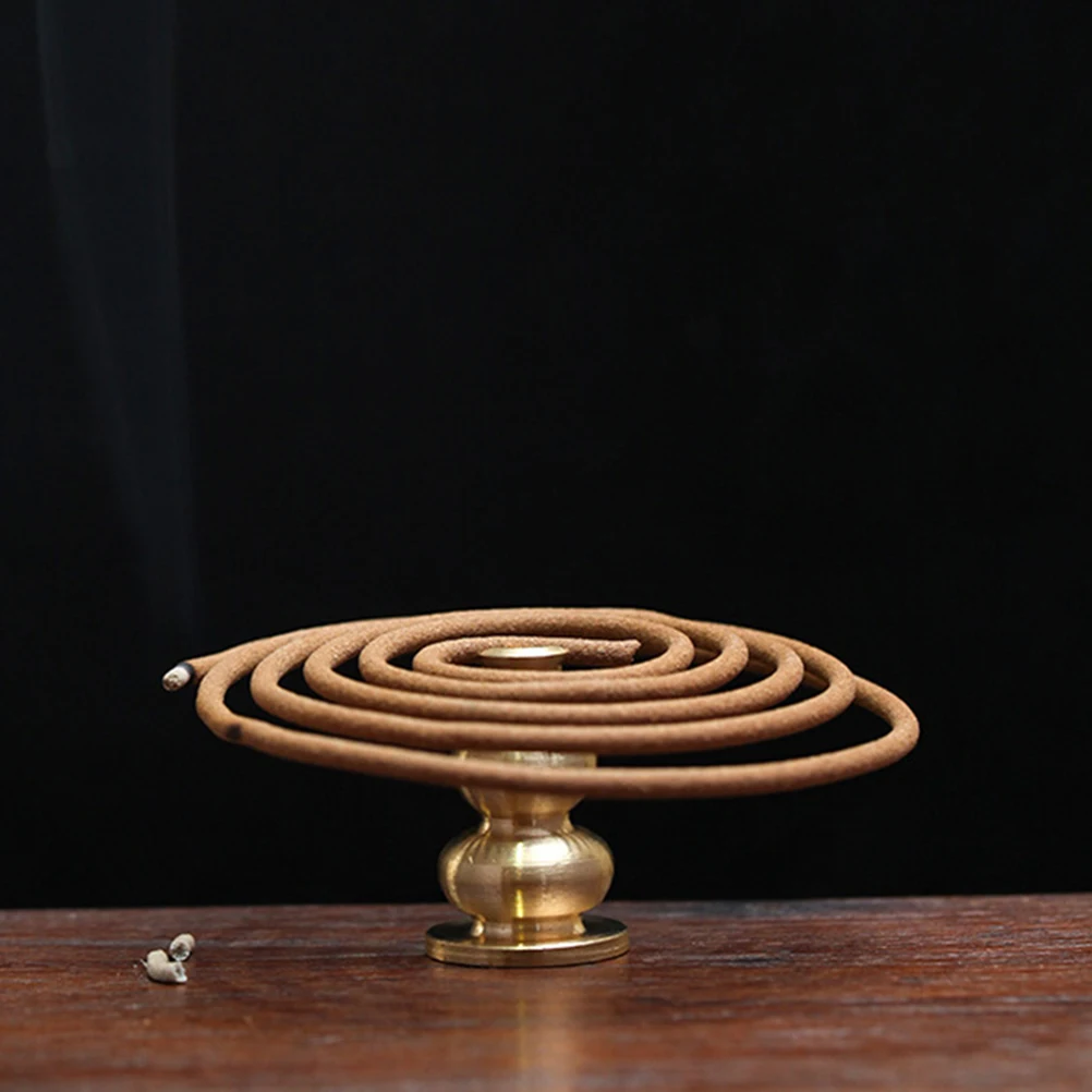 

Portable Incense Burner Censer High Incense Plug Alloy Copper Incense Holder Can Be Fixed Incense Sticks And Coil