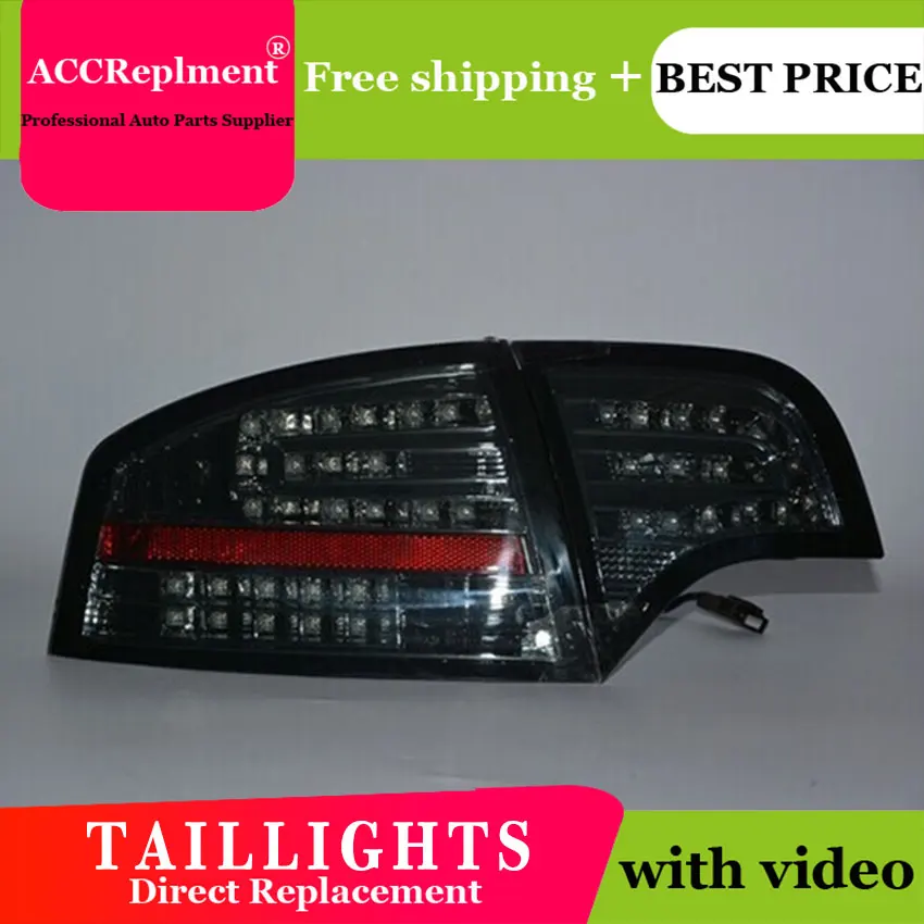 

2PCS Car Styling for Audi A4 B7 Tail Lights 2005-2008 for Audi A4 B7 LED Tail Lamp+Turn Signal+Brake+Reverse LED light