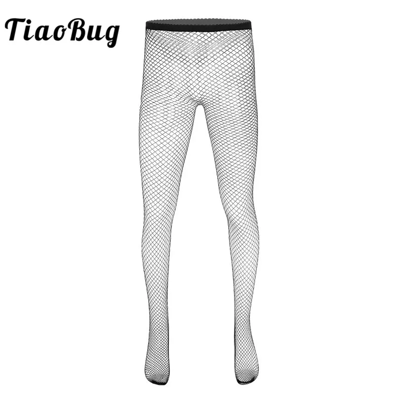 TiaoBug черные ажурные прозрачные эластичные колготки леггинсы популярное
