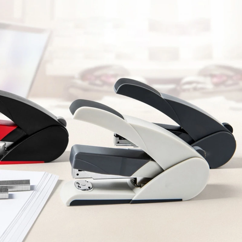 

25 Sheets Effortless Heavy Duty Stapler Paper Book Binding Stapling Machine for 24/6mm Staples School Office Supplies M5TB