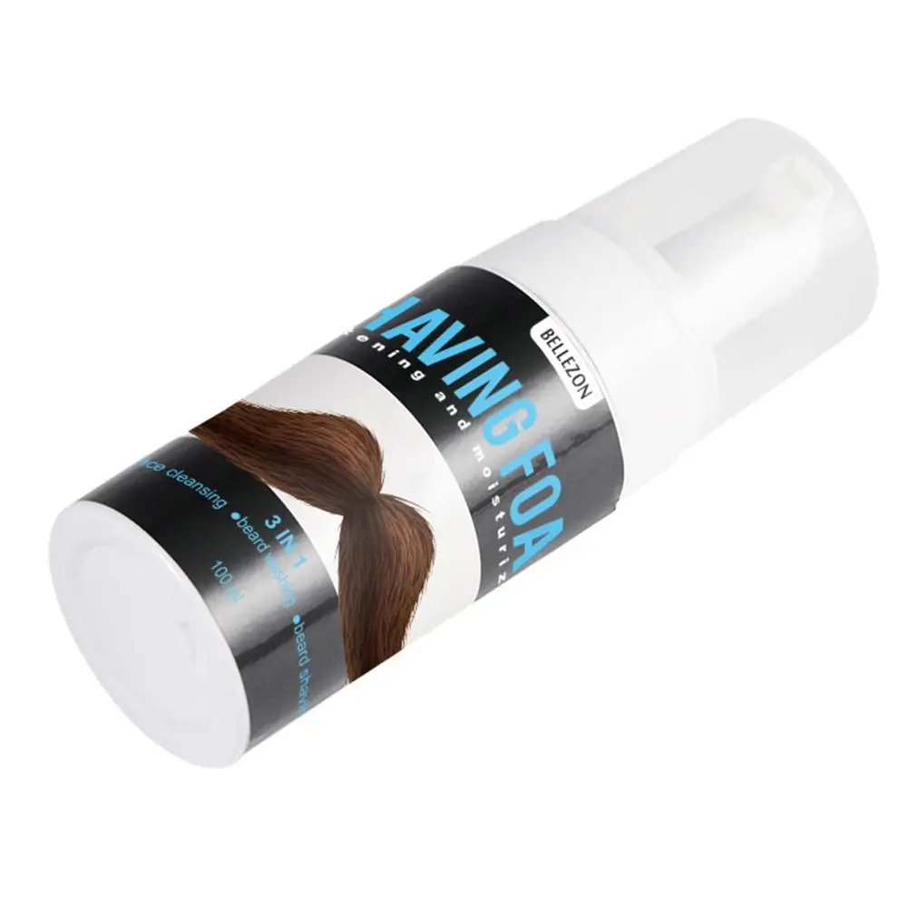 Мужская пена для бритья лица ручная бритва крем удалитель бороды личной