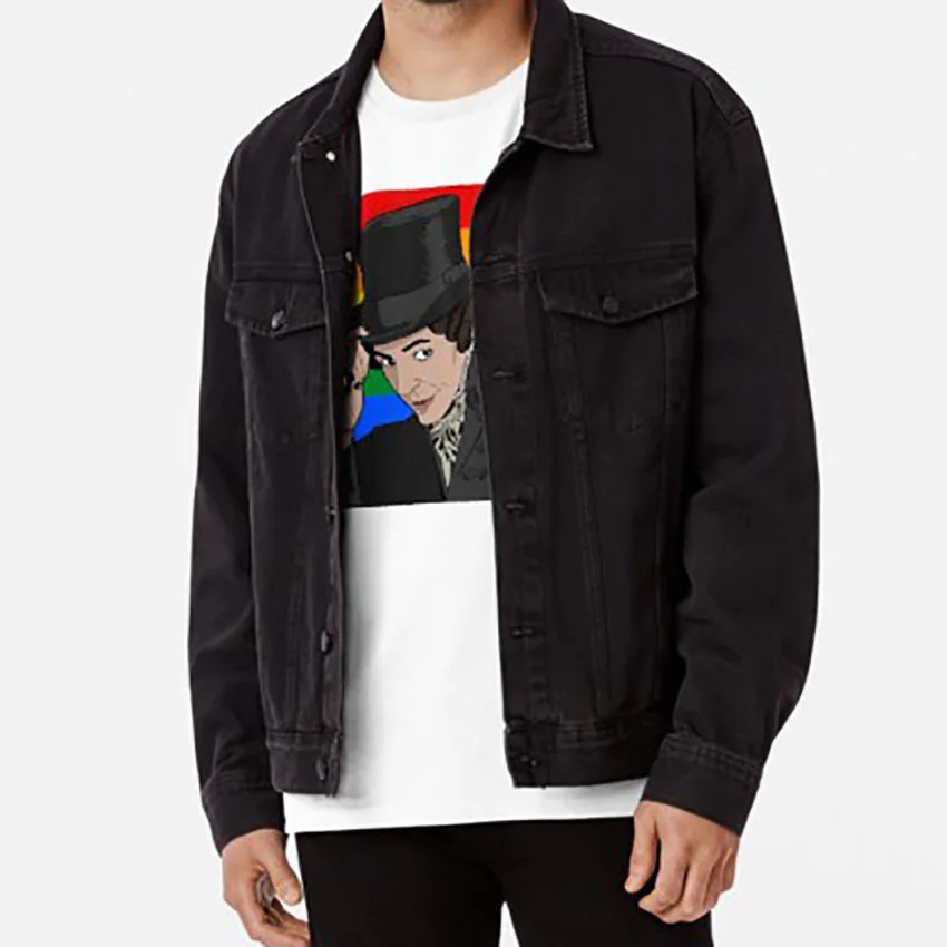 Gentleman Jack Pride T shirt gentleman jack pride lgbt rainbow Oversized Asian Size S~5XL |