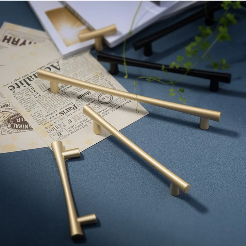 Мебельные ручки для шкафов шампанское золото дверные гардероба | Обустройство