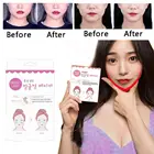 Наклейки-невидимки для лица, 40 шт.компл., V-образные, для подтяжки лица