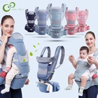 Эргономичная переноска для детей 0-48 м, слинг для новорожденных, положение лицом и спиной, эргономичный кенгуру, для путешествий, ZXH