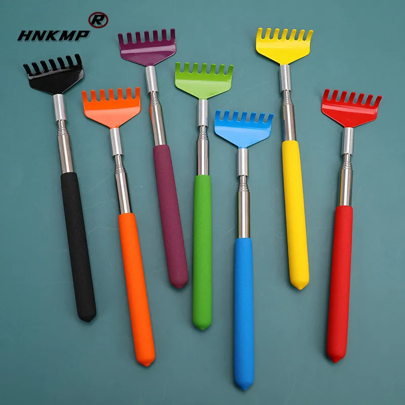 Телескопическая царапин Backscratcher Выдвижная массажные коготки для обратной