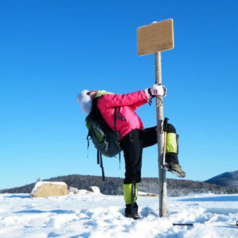 Леггинсы для пешего туризма снега катания на лыжах водонепроницаемые защитные