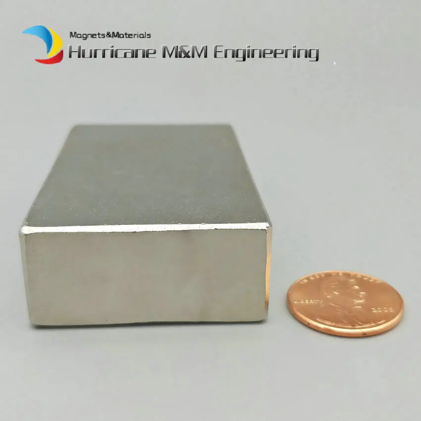2 шт NdFeB Блок около 60x40x20 мм сильные неодимовые постоянные магниты 2,3" редкоземельный генератор магнит ветровой турбины магнит