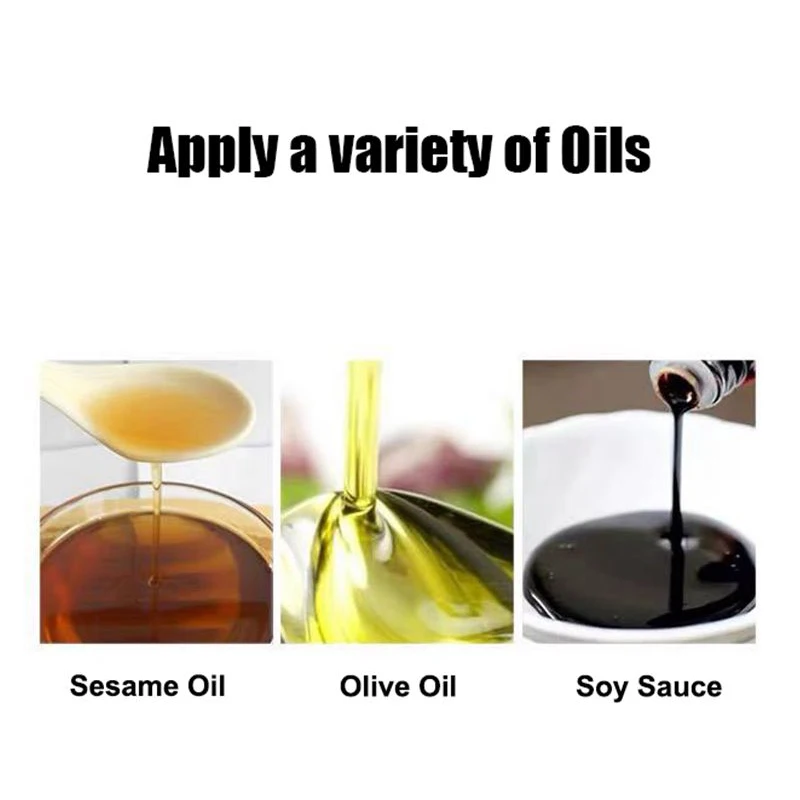 Кухонный стеклянный распылитель масла для приготовления пищи Пустой Диспенсер