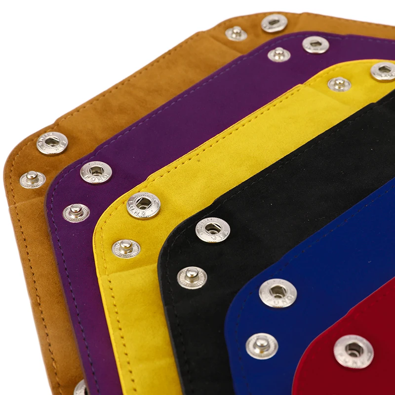 Складная кости лоток коробка из искусственной кожи складной шестигранный ключ